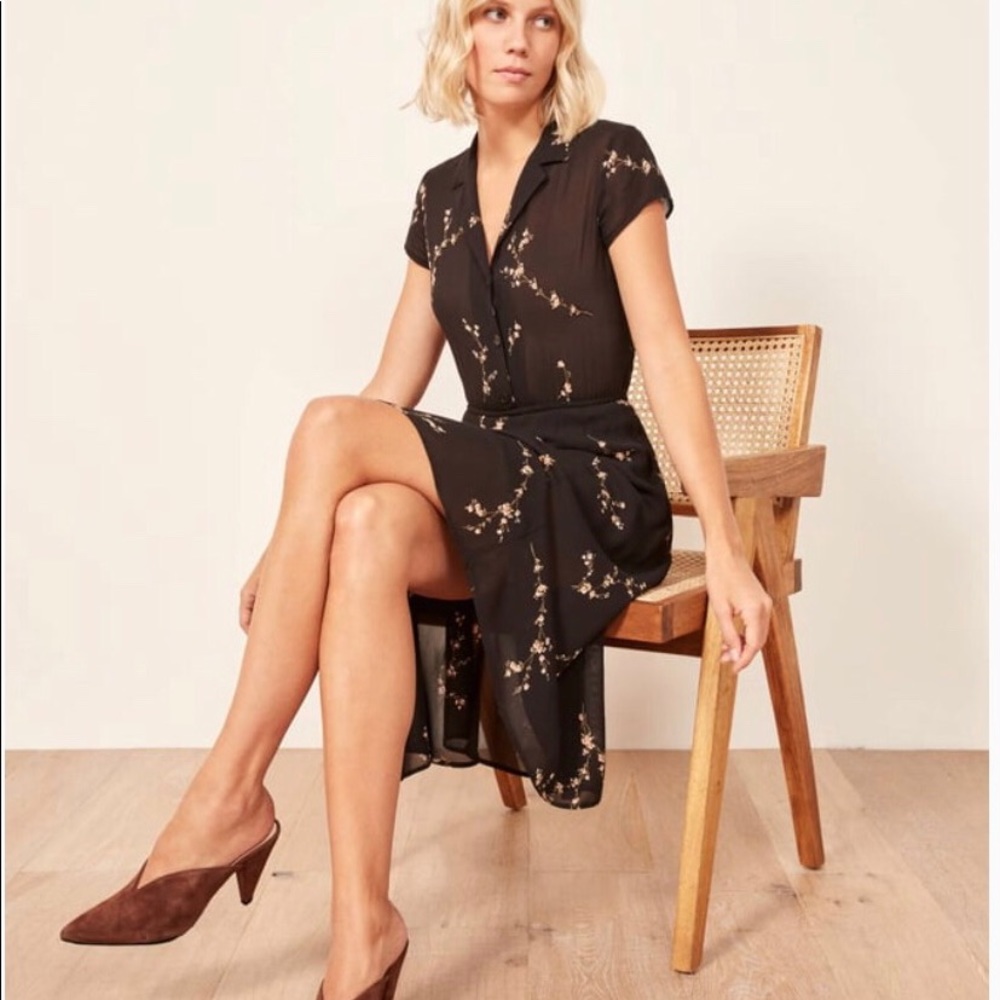 Reformation Griffith A-Line Dress